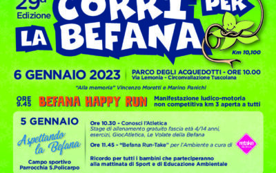 Corri per la befana – Roma 6 gennaio 2023