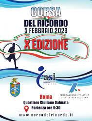 Corsa del Ricordo – Roma 5 febbraio 2023