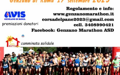 Corsa del pane Genzanese – Genzano (Rm) 17 settembre 2023