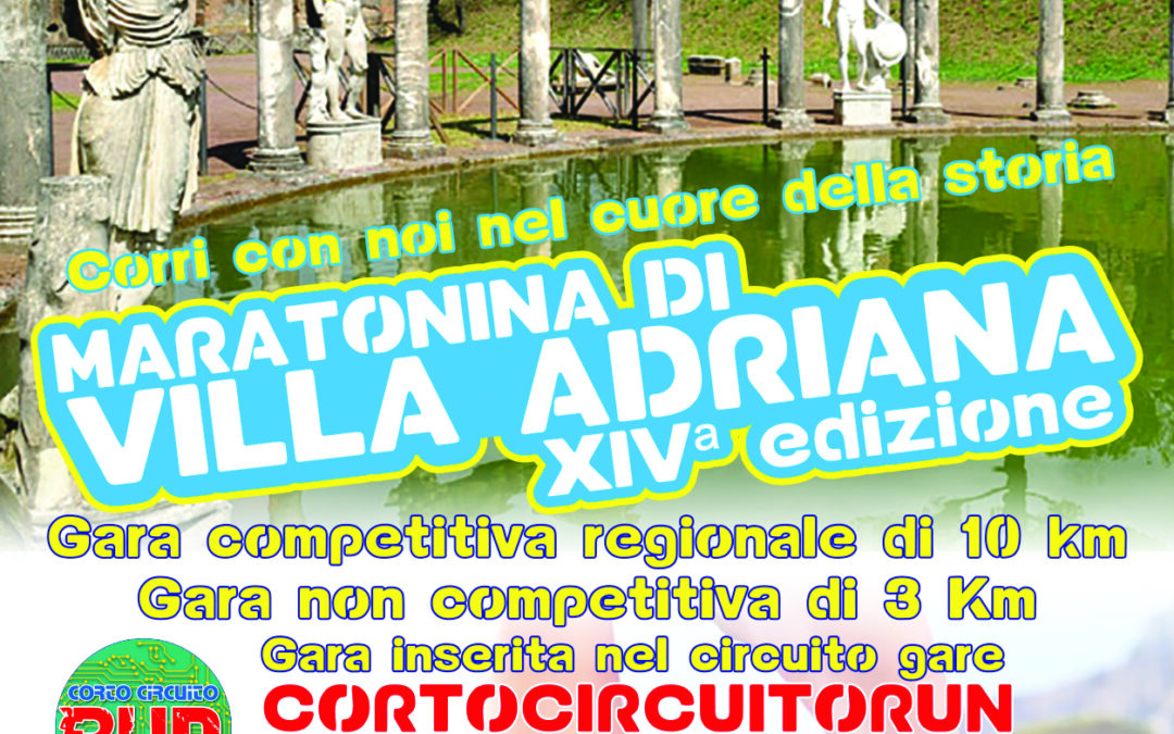 Maratonina di Villa Adriana – Tivoli (Rm) 31 maggio 2015