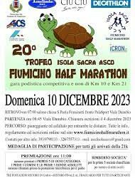 Fiumicino Half marathon – Fiumicino (Rm) 10 dicembre 2023